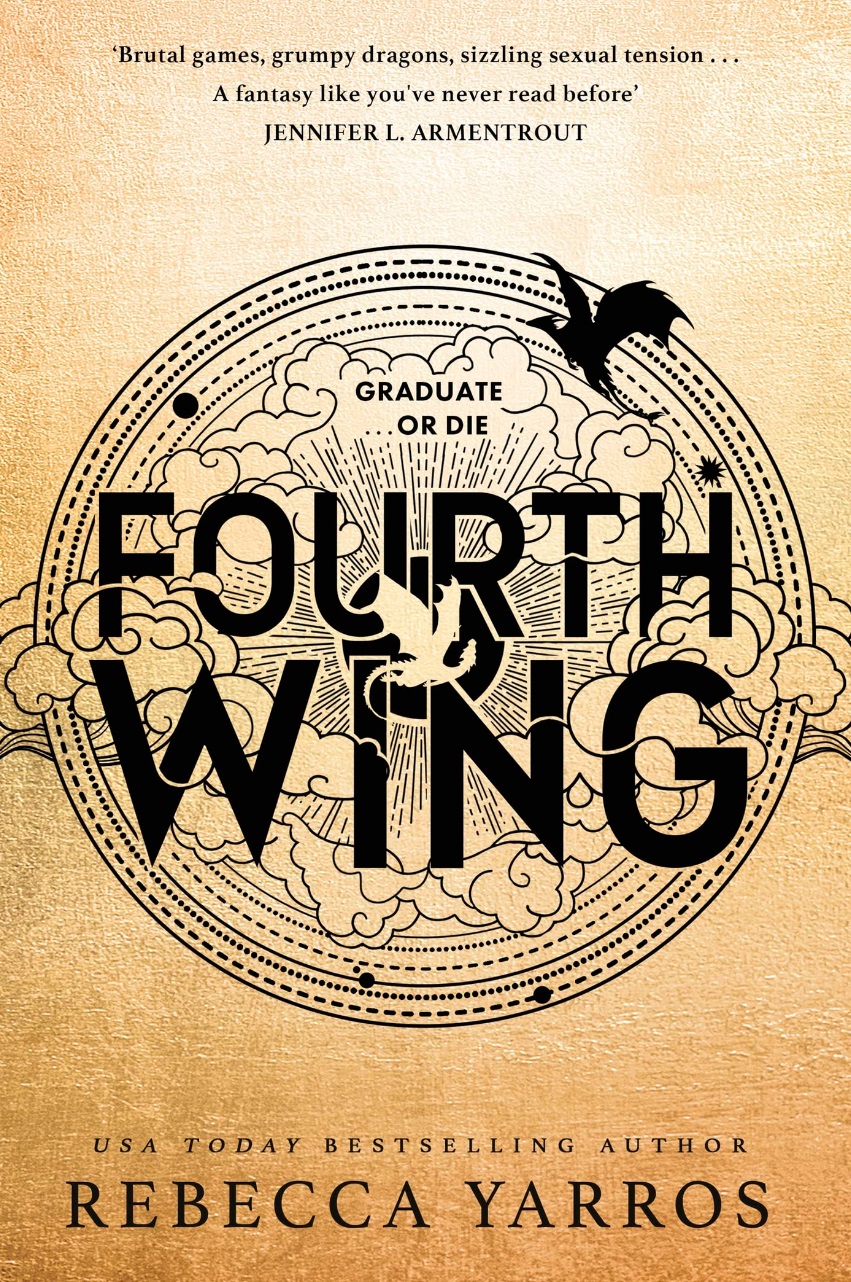 Fourth Wing Book Cover